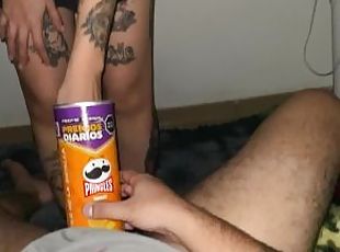 fisting, masturbation, orgasm, cumshot, gigantisk-kuk, tonåring, latinska, kåt, fetisch, fångad