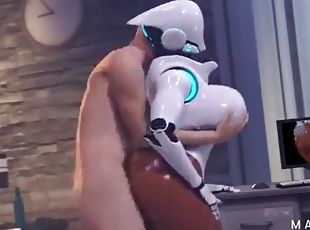 Robot woman sex
