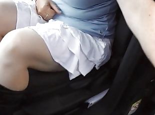 Sarah upskirt compilation with a cummy one to quit