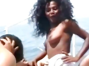 EXPLOITED AFRICAN IMMIGRANTS - Ebony amateur beach babe fucks hard ...