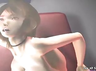 Hot big boobs 3d hentai sex game