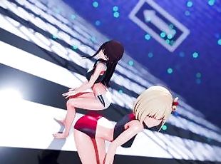 ?MMD Lycoris Recoil 4k/60fps??Chisato(?? ??) Takina(??? ???)? ~?Par...