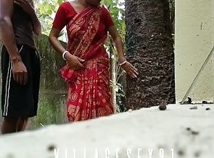 Village Living Lonly Bhabi Sex In Outdoor ( Official Video By villagesex91)