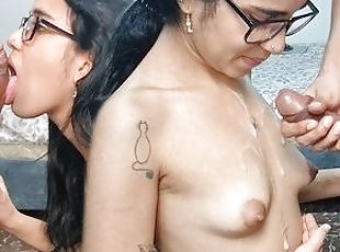 gros-nichons, amateur, fellation, ejaculation-sur-le-corps, latina, ejaculation, webcam, petite, bite, petits-seins