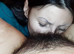 She started sucking and licking my clit and I cum quickly - Lesbian...
