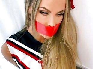 store-pupper, bdsm, blond, cheerleader, bondage