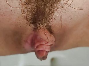 Sexy MILF pisses in her toilet slave's mouth. Golden Rain.