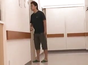 Japanese squirting in hospital