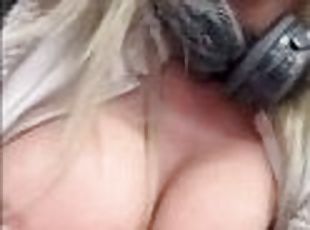 cul, gros-nichons, énorme, amateur, milf, maman, salope, point-de-vue, seins, solo