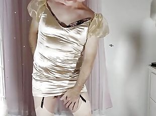 transvestit, amatør, moden, transvestit-tranny, cam, lurer, tøs, strømper, undertøj, webcam