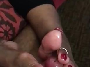 amateur, chorro-de-corrida, negra-ebony, madurita-caliente, negra, regordeta, pies, fetichista