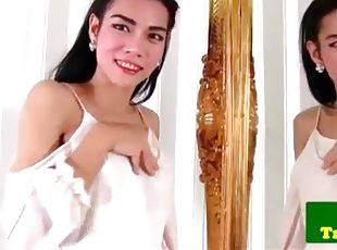 aasia, munniga-naine, beibed, ladyboy, tai, suurepärane