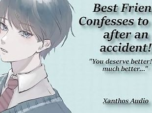 est Friend Confesses to you after an accident!(M4F)(ASMR)(Friends to Lovers)(Confessions)(Kiss)