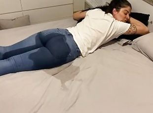 kencing, amateur, milfs, orang-latina, seluar-dalam, semula-jadi, ketat, fetish, solo, jeans