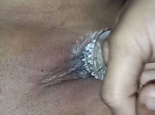 asiático, culo, masturbación, orgasmo, coño-pussy, squirting, esposa, maduro, casero, indio