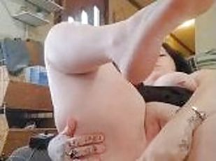 gros-nichons, orgasme, chatte-pussy, amateur, anal, milf, jouet, machines, solo, tatouage