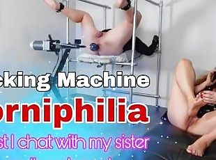 Anal Stretching Fucking Machine Forniphilia! Pegging Bondage BDSM F...