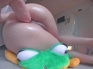 Fuck my Like That/ Hard Anal Masturbation/ Cum Fountain/ Huge Dildo in Ass