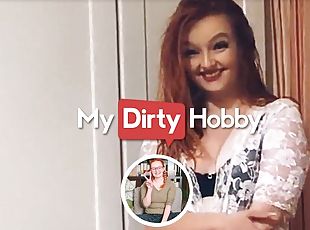 MyDirtyHobby - Redhead Beauty In Stockings Iva_Sonnenschein Gets Cr...