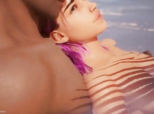 orgasme, babes, compilation, 3d, brunette, sauvage