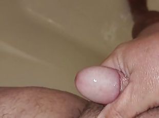 baignade, masturbation, amateur, jouet, ejaculation, douche, solo, taquinerie