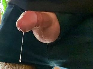 Stroking Stiff Cock and Dripping CUM Edging Until He Cant Hold It _...