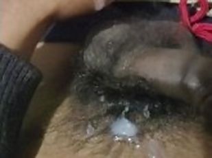 Cum cleaning , rest after cum