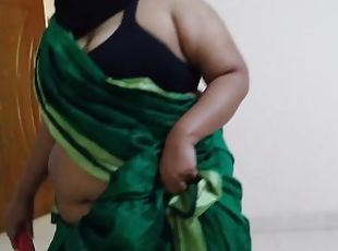 I fucked a Desi beautiful Indian saree wearing maid (Huge Boobs & A...