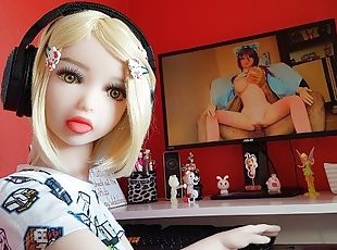 Realdoll Sex Doll Susumi Cute Nimfomane Gamer Girl Ahegao Aheago bi...