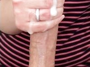 masturbation, amateur, ejaculation-sur-le-corps, maison, branlette, massage, réalité, bite