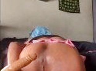 masturbation, pisser, amateur, anal, jouet, gode, solo, taquinerie