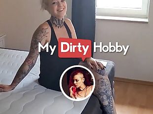 MyDirtyHobby - Naughty Tattooed Woman Valery_Venom Seduces A Custom...
