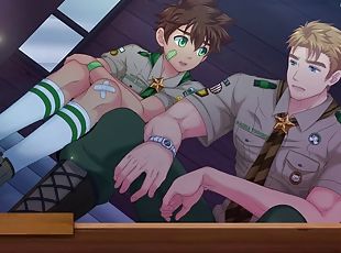 Game: Friends Camp, Episode 7  Talk to the scoutmaster. Russian voi...