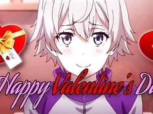 [ASMR] Femboy Spends Valentine's Day With You (he gives you head sc...