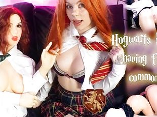 Hogwarts legacy friends having fun in the common room - Sex angel b...