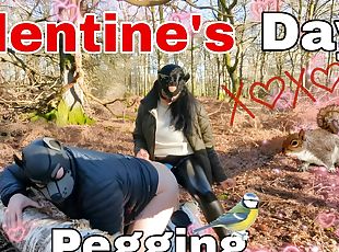 Valentine's Day Pegging in the Woods Surprise Woodland Public ...