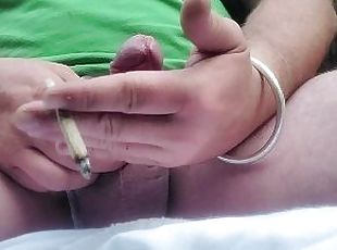 resna, masturbācija-masturbation, ārā, amatieris, bbw, solo, penis