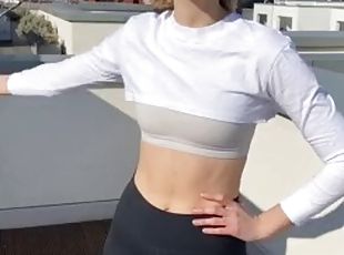 Stefanie giesinger hot workout