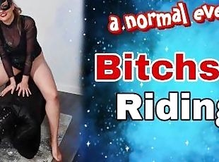 Femdom Pussy Eating Licking  Bitchsuit Riding Humiliation Bondage B...