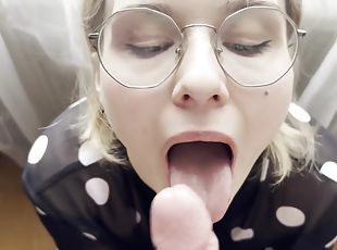 rysk, amatör, deepthroat, pov, blond, underkläder