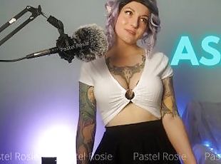 SFW ASMR Relaxing Elf Sounds - PASTEL ROSIE Amateur Busty Egirl - T...