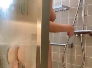 Fucking with dildo in the bathroom - - (UPDATE ON MY FREE PAGE ONLY...