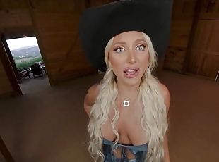 Kayley Gunner Wants To Ride You Hard On Your Farm