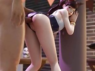 anal, jepang, kompilasi, animasi, jenis-pornografi-animasi, 3d