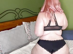 POV: BBW Rides you and cums bouncing up and down on your cock and t...