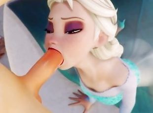 Elsa Do Hot Blowjob In Castle  Uncensored Cartoon Hentai Frozen 4k ...