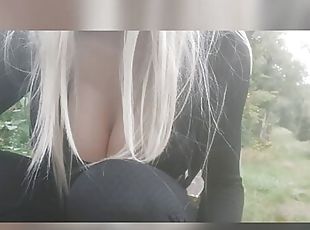 cul, gros-nichons, énorme, en-plein-air, public, transsexuelle, amateur, mature, énorme-bite, milf