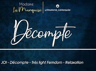 Décompte [French Audio Porn - JOI - Décompte - Très light Femdom - ...