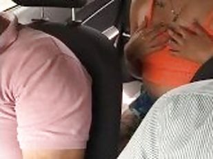 I masturbate and get horny in my husband's car when I see his best ...