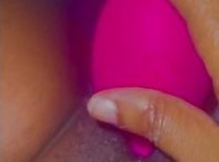 masturbácia, orgazmus, pička, amatérske, striekanie-semena, ebony, milfka, creampie, bbw, vibrátor